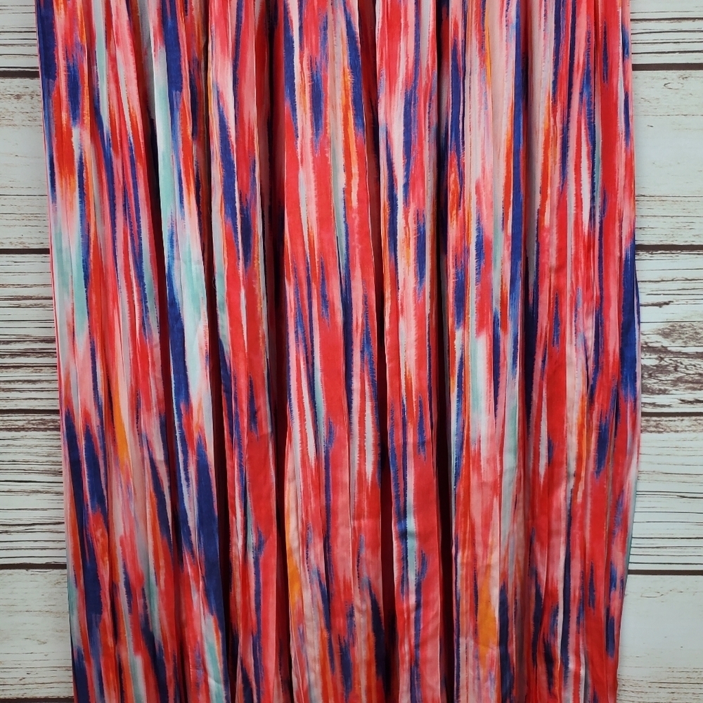 Molly Bracken Womens XS High Waist Pleated Wide Leg Palazzo Pants Pink Karen - Picture 9 of 12